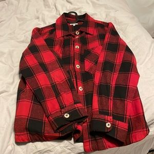 Red and black flannel